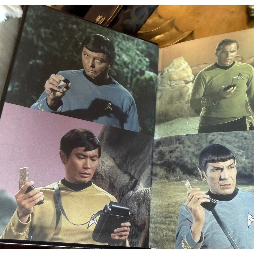 Star Trek The Classic Episodes Sterling Leather Bound Collectible Hardcover Book
